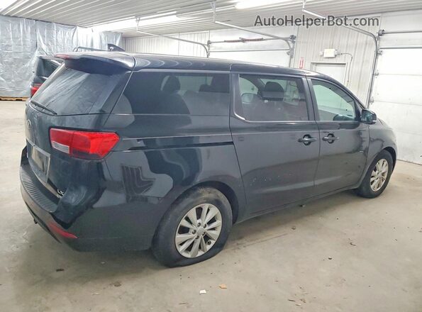 KNDMB5C1XH6217786 2017 KIA SEDONA Black უკანა მარჯვენა