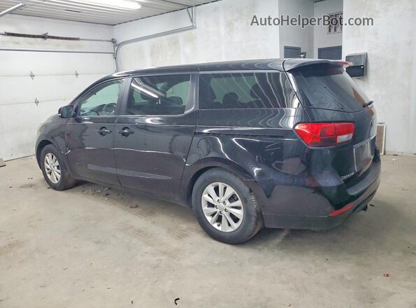 KNDMB5C1XH6217786 2017 KIA SEDONA Black უკანა მარცხენა