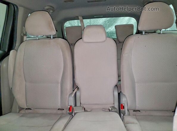 KNDMB5C1XH6217786 2017 KIA SEDONA Black უკანა სავარძლების ხედი