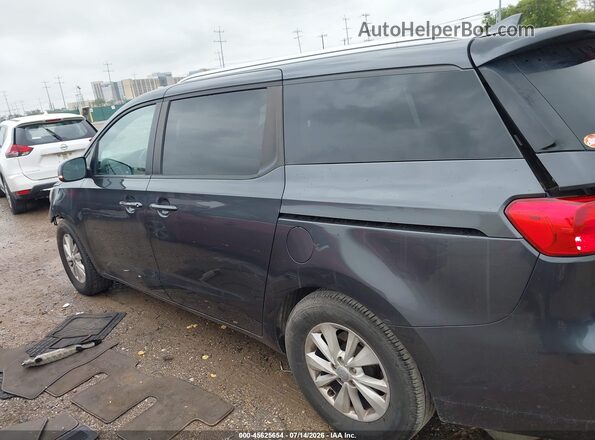 KNDMB5C1XH6327527 2017 KIA SEDONA Gray Սալոնի 360 աստիճան տեսք