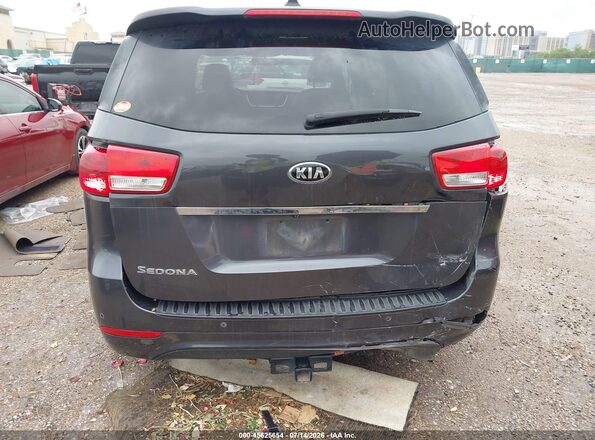KNDMB5C1XH6327527 2017 KIA SEDONA Gray 