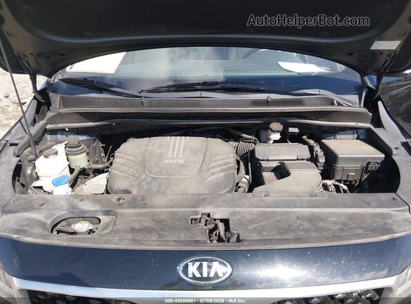 KNDMB5C1XJ6349100 2018 KIA SEDONA Черный Вид сзади