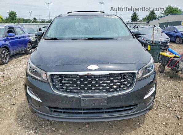 KNDMB5C1XK6522065 2019 KIA SEDONA Черный Вид спереди