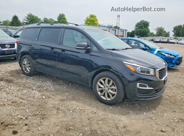KNDMB5C1XK6522065 2019 KIA SEDONA Черный Передняя правая четверть