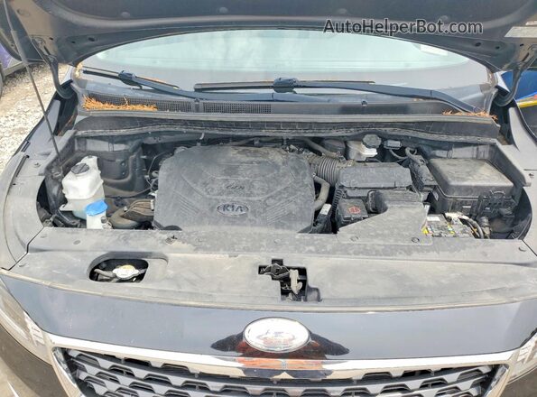 KNDMB5C1XK6522065 2019 KIA SEDONA Черный Вид подкапотного пространства