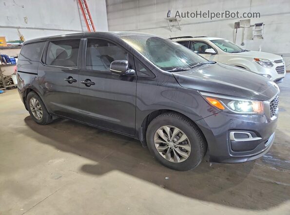 KNDMB5C1XL6597107 2020 KIA SEDONA Черный Передняя правая четверть