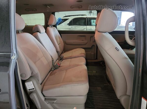 KNDMB5C1XL6597107 2020 KIA SEDONA Черный Вид задней части салона