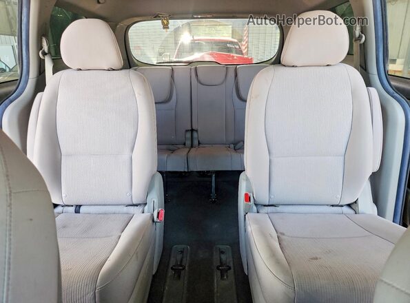 KNDMB5C1XL6609594 2020 KIA SEDONA Темно-бордовый Вид задних сидений