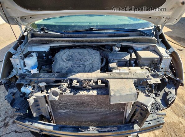 KNDMB5C1XM6664550 2021 KIA SEDONA Silver ძრავის განყოფილების ხედი