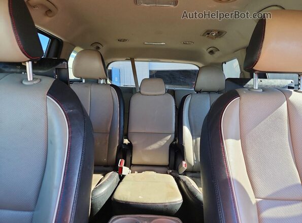 KNDMB5C1XM6664550 2021 KIA SEDONA Silver უკანა სავარძლების ხედი
