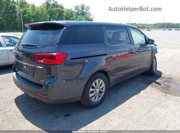 KNDMB5C1XM6665228 2021 KIA SEDONA Gray Հետևի աջ