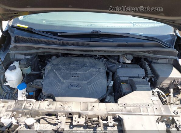 KNDMB5C1XM6665228 2021 KIA SEDONA Gray Հետևի տեսք