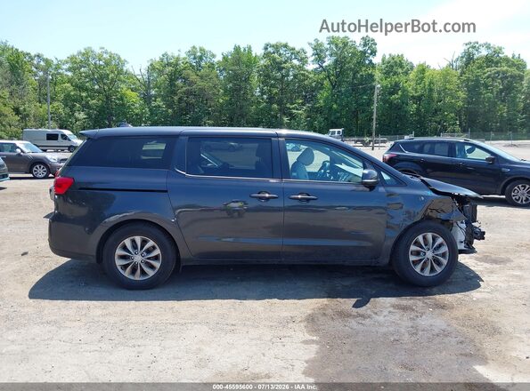 KNDMB5C1XM6665228 2021 KIA SEDONA Gray Սալոնի 360 աստիճան տեսք