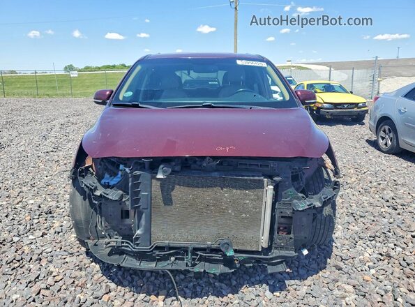 KNDMC5C10J6400889 2018 KIA SEDONA Maroon Widok z przodu