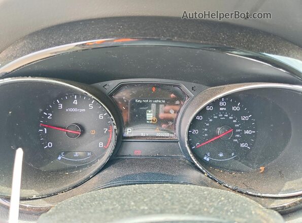 KNDMC5C13G6143879 2016 KIA SEDONA Burgundy Widok zestawu wskaźników