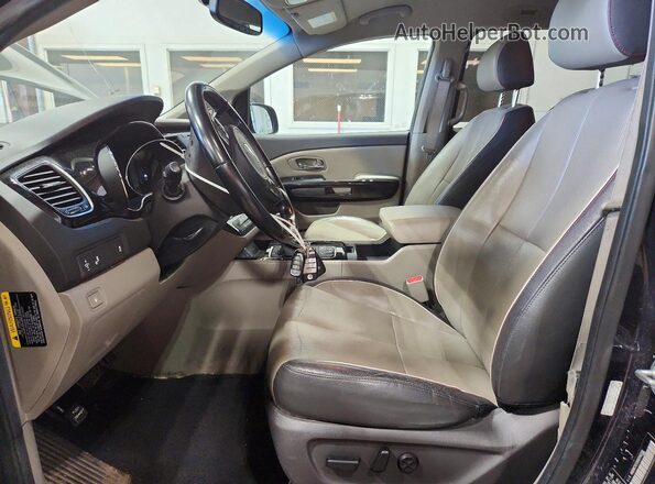 KNDMC5C13G6156230 2016 KIA SEDONA Blue Սալոնի դիմացի տեսք