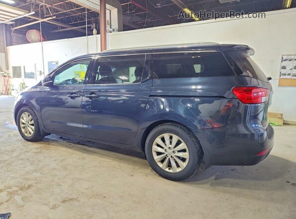 KNDMC5C13G6156230 2016 KIA SEDONA Blue Հետևի ձախ