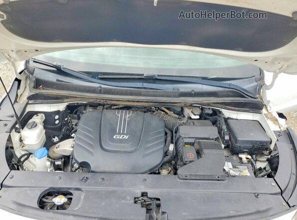 KNDMC5C14J6372370 2018 KIA SEDONA White Engine compartment view