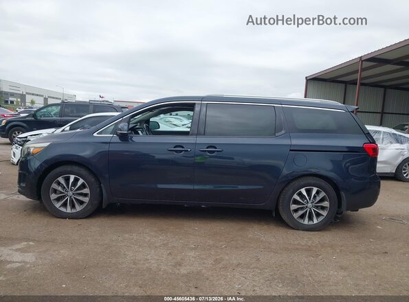KNDMC5C15G6169724 2016 KIA SEDONA Dark Blue Панорамний вид салону 360°