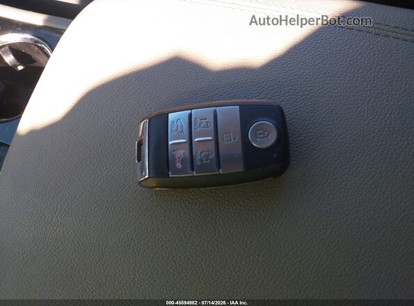 KNDMC5C15L6614232 2020 KIA SEDONA Silver Vista del salpicadero