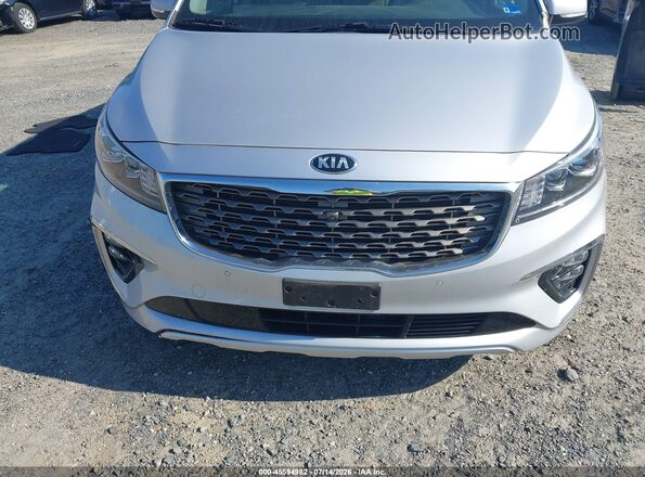 KNDMC5C15L6614232 2020 KIA SEDONA Silver Vista interior trasera