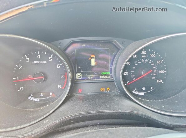 KNDMC5C18G6104026 2016 KIA SEDONA Charcoal Instrument cluster view