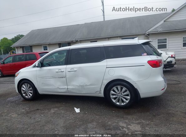 KNDMC5C18G6111896 2016 KIA SEDONA White Панорамний вид салону 360°