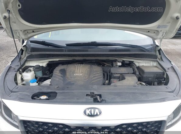 KNDMC5C18G6111896 2016 KIA SEDONA White Вид ззаду