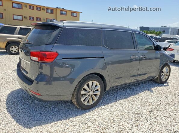 KNDMC5C18G6181494 2016 KIA SEDONA Gray Հետևի աջ