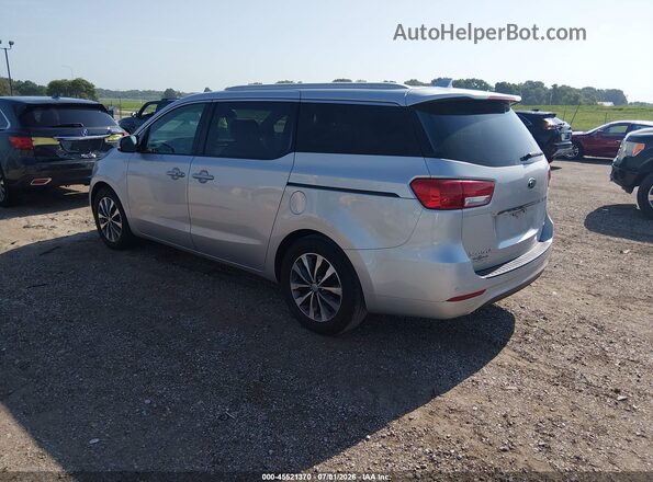 KNDMC5C18J6375756 2018 KIA SEDONA Silver უკანა მარცხენა