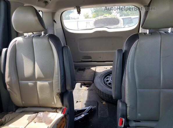 KNDMC5C1XG6145936 2016 KIA SEDONA Черный Вид задних сидений