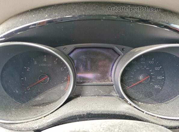 KNDME5C13H6272006 2017 KIA SEDONA Gray Вид щитка приладів