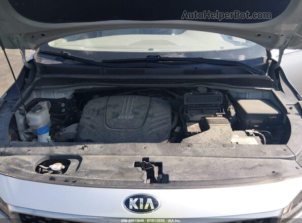 KNDME5C18G6186172 2016 KIA SEDONA Silver Вид ззаду