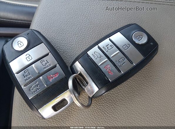 KNDME5C18G6186172 2016 KIA SEDONA Silver Вид панелі приладів