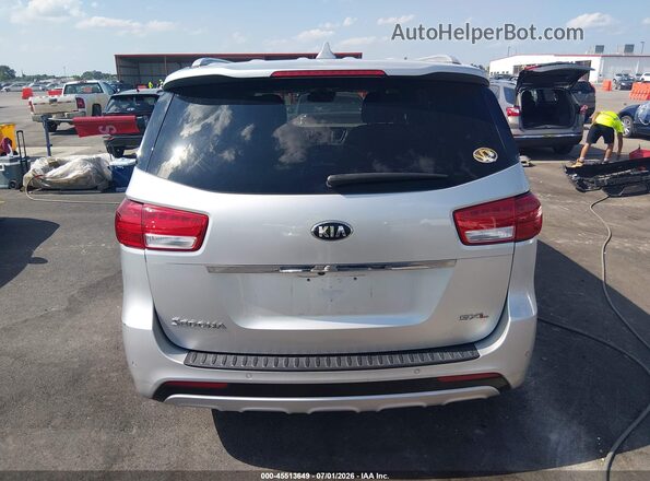 KNDME5C18G6186172 2016 KIA SEDONA Silver 