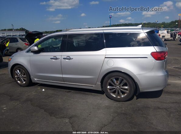 KNDME5C18G6186172 2016 KIA SEDONA Silver Панорамний вид салону 360°