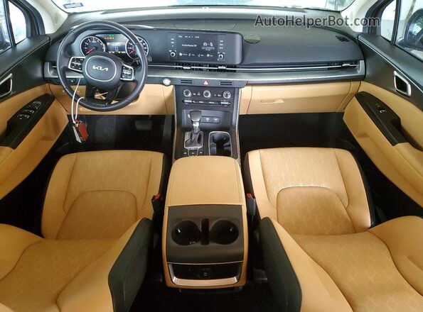 KNDNB4H30R6433902 2024 KIA CARNIVAL Black წინა პანელის ხედი