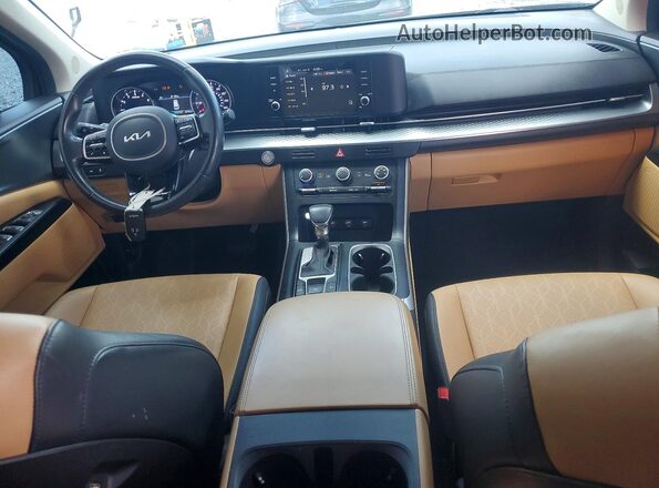 KNDNB4H31N6189588 2022 KIA CARNIVAL Black Вид панелі приладів