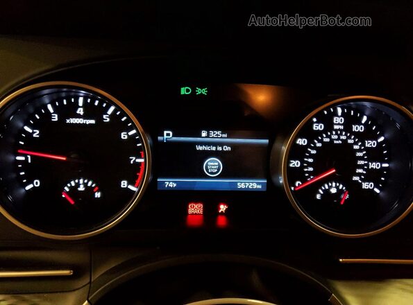 KNDNB4H31P6205212 2023 KIA CARNIVAL Maroon ხელსაწყოთა პანელის ხედი