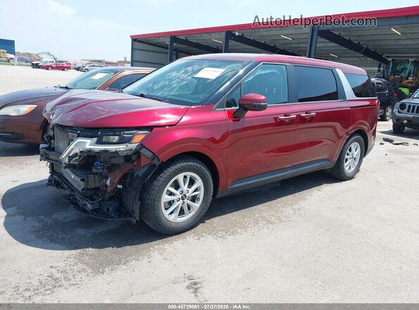KNDNB4H31P6223113 2023 KIA CARNIVAL MPV Red Vista tres cuartos delantera izquierda