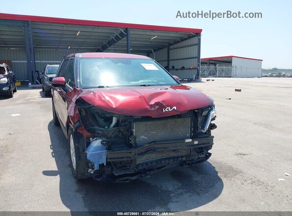 KNDNB4H31P6223113 2023 KIA CARNIVAL MPV Red Vista frontal