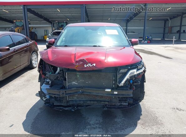 KNDNB4H31P6223113 2023 KIA CARNIVAL MPV Red Vista interior trasera