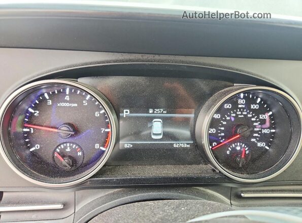 KNDNB4H32P6280968 2023 KIA CARNIVAL Серый Вид щитка приборов