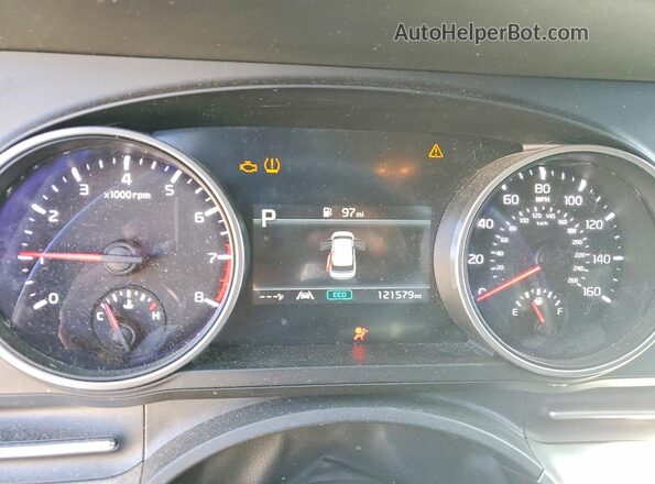 KNDNB4H33P6290957 2023 KIA CARNIVAL Black Widok zestawu wskaźników