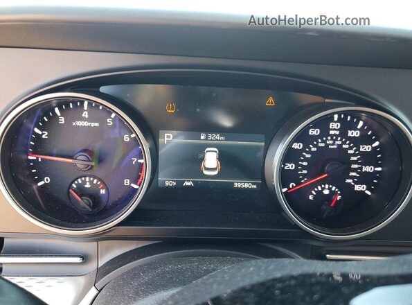 KNDNB4H35R6400717 2024 KIA CARNIVAL Синий Вид щитка приборов