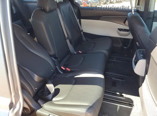 KNDNB4H35R6400717 2024 KIA CARNIVAL Синий Вид задней части салона