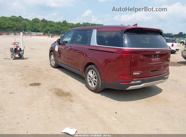 KNDNB4H36R6388917 2024 KIA CARNIVAL MPV Red უკანა მარცხენა