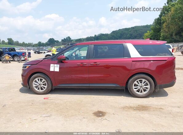 KNDNB4H36R6388917 2024 KIA CARNIVAL MPV Red სალონის 360-გრადუსიანი ხედი