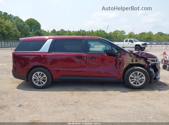 KNDNB4H36R6388917 2024 KIA CARNIVAL MPV Red უკანა სალონის ხედი