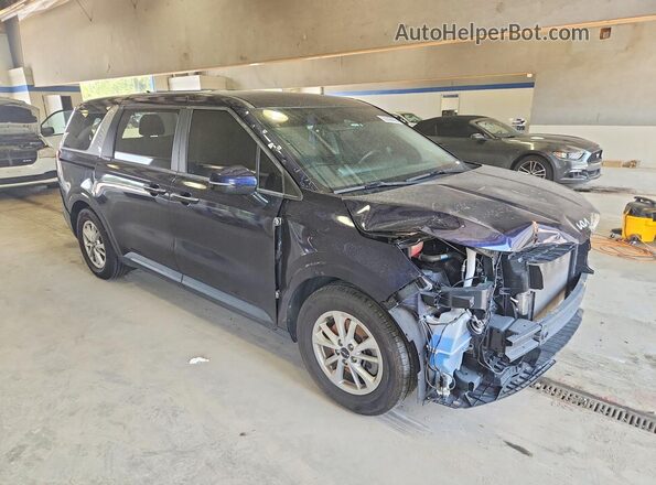 KNDNB4H37P6238652 2023 KIA CARNIVAL Blue Передня права чверть